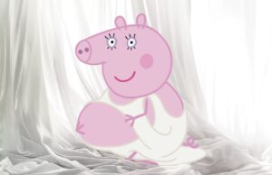 Мама Свинки Пеппи на обкладинці журналу Grazia